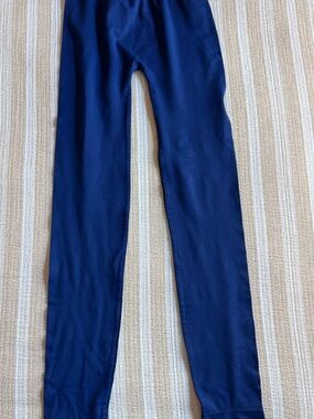 NWOT NIKIBIKI ONE SIZE Royal Blue Leggings NEVER WORN